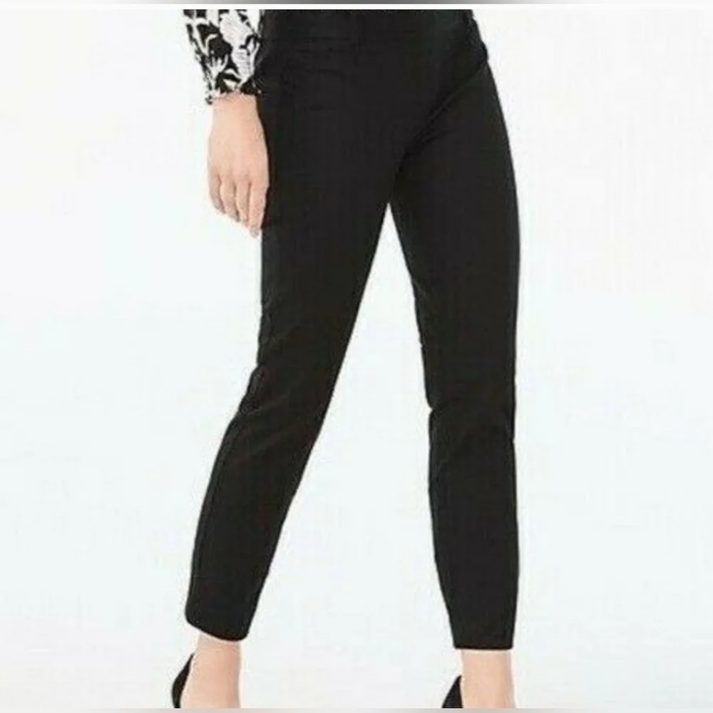 J. Crew size 24 mercantile black ankle pants